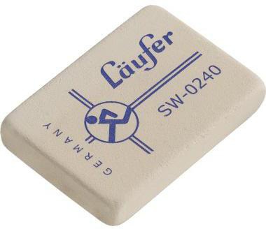 Läufer Radierer 02400 40x28x7,5mm Kautschuk