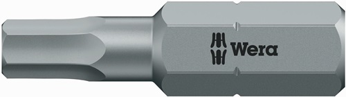 Bit 840/4 Z 1/4 Zoll 7/32 Zoll L.25mm zähhart,HEX-Plus WERA