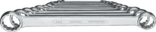 Doppelringschlüsselsatz 4-8 8-tlg.SW 6-22mm ger.GEDORE