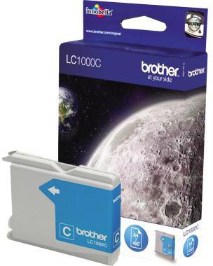 Brother Tintenpatrone LC1000C 400Seiten cyan