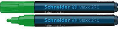 Schneider Lackmarker Maxx 270 127004 1-3mm Rundspitze grün