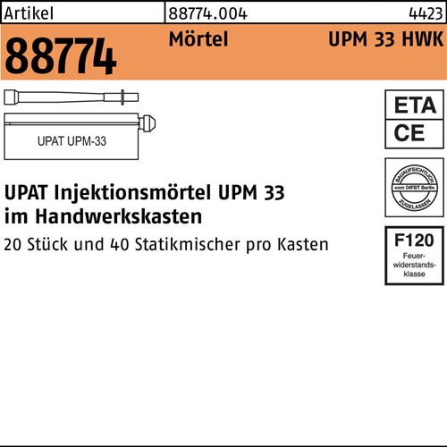 Injektionsmörtel R 88774 UPM 33-360 1 Stück UPAT