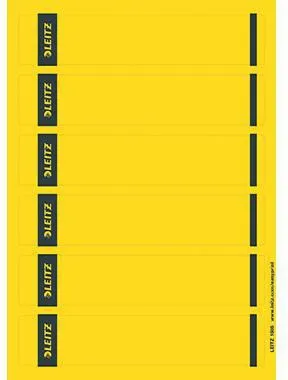 Leitz Ordneretikett 16862015 kurz/schmal Papier ge 150 St./Pack.