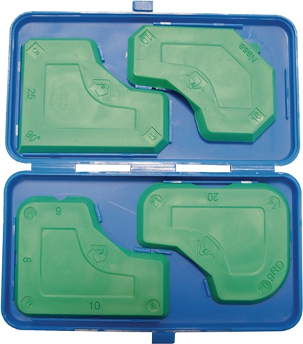 Silikonspachtelset f.sämtliche Silikonfugen