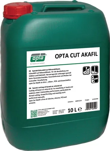 Gewindeschneidöl Cut Akafil 10l Kanister OPTA