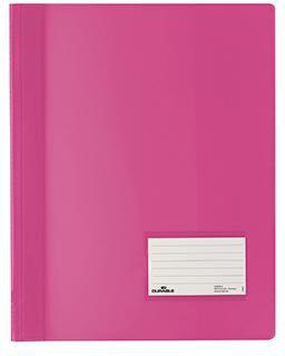 DURABLE Schnellhefter DURALUX 268034 DIN A4 Hartfolie dunkelrosa