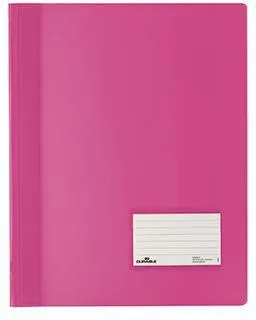 DURABLE Schnellhefter DURALUX 268034 DIN A4 Hartfolie dunkelrosa