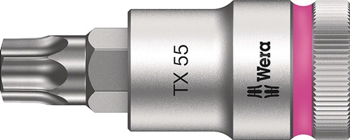 Steckschlüsseleinsatz 8767 C HF TORX® 1/2 Zoll T55 L.60mm WERA