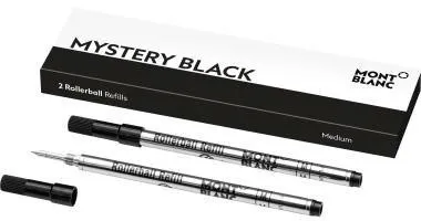 Montblanc Tintenrollermine 128231 mystery black M sw 2 St./Pack.