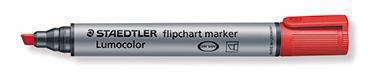 STAEDTLER Flipchartmarker Lumocolor 356 B-2 2-5mm Keilspitze rot