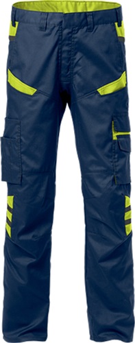 FRISTADS Bundhose 2552 STFP Gr.C44 Marine/Warnschutz-Gelb