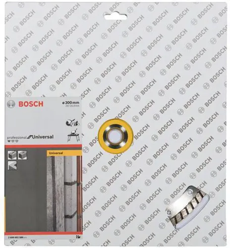 Bosch Diamanttrennscheibe Standard for Universal Turbo D.300mm Bohrungs-D.20+25,4mm