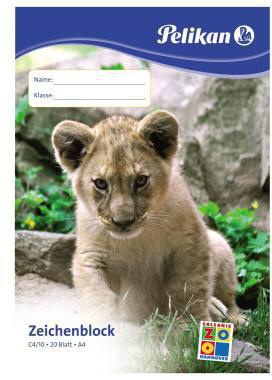 Pelikan Zeichenblock C4/20 224824 DIN A4 20Blatt