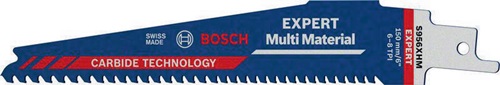 Bosch Säbelsägeblatt Expert Multimaterial L150mm B25mm TPI 6-8 3-4mm 10St/K.2608900390