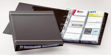 DURABLE Visitenkarten-Ringbuch VISIFIX 238858 max. 400Karten an