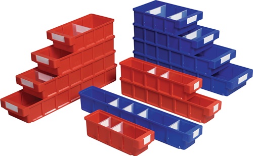 Regalkasten VKB L600xB186xH83mm rot PP LA-KA-PE