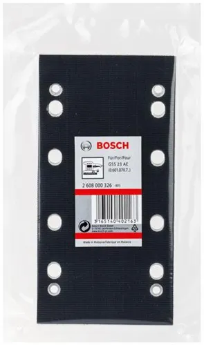 Bosch Schleifplatte L.185mm B.93mm m.Kletthaftung f.GSS 23 AE Professional