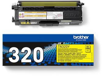 Brother Toner TN320Y 1.500Seiten gelb