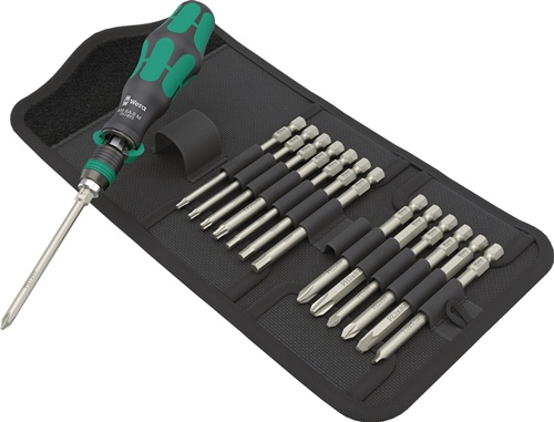 Schraubendrehersatz Kraftform Kompakt 838 RA-R M 15-tlg.WERA
