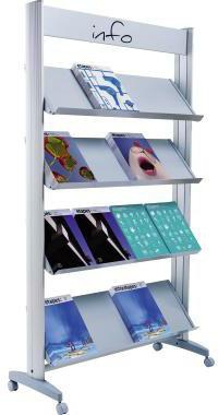 Paperflow Prospektständer 16.A4TM.35 Metall