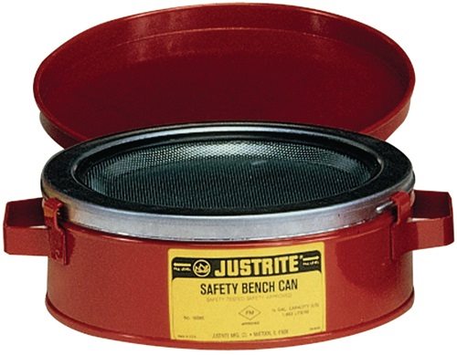 Tränkbehälter 1,0l Stahlbl.D124xH140mm JUSTRITE