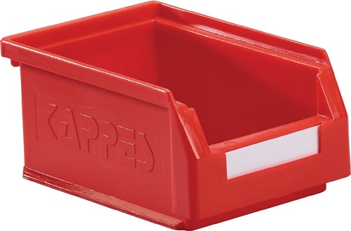 Sichtlagerkasten L160xB105xH75mm PE rot RASTERPLAN