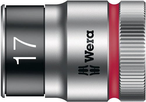 Steckschlüsseleinsatz 8790 HMC HF 1/2 Zoll 6-kant SW 17mm L.37mm WERA