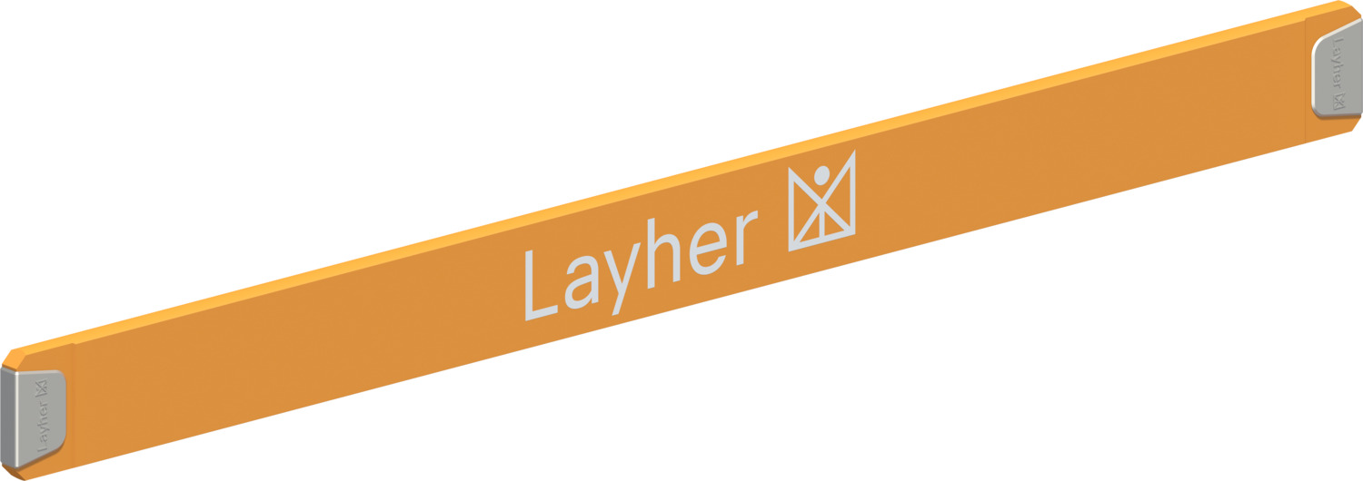 Layher Staro Stirn-Bordbrett orange 1,44 m