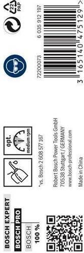 Bosch Metallbohrer PRO Metal Arbeits-L.75mm D.7,9mm L.117mm 10St.