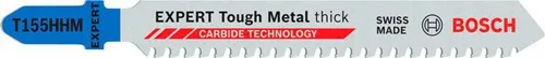 Bosch Stichsägeblatt EXPERT Tough Metal thick L.92mm T 155 HHM geschliffen 3 St