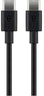 Goobay USB Kabel 66318 DAT USB-C/C v2.0 1m sw