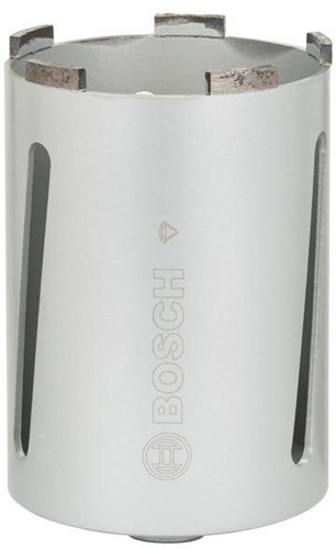 Bosch Diamanttrockenbohrkrone Standard f.Univ.Arbeits-L.107mm D.150 G 1/2Zoll 6 Seg.
