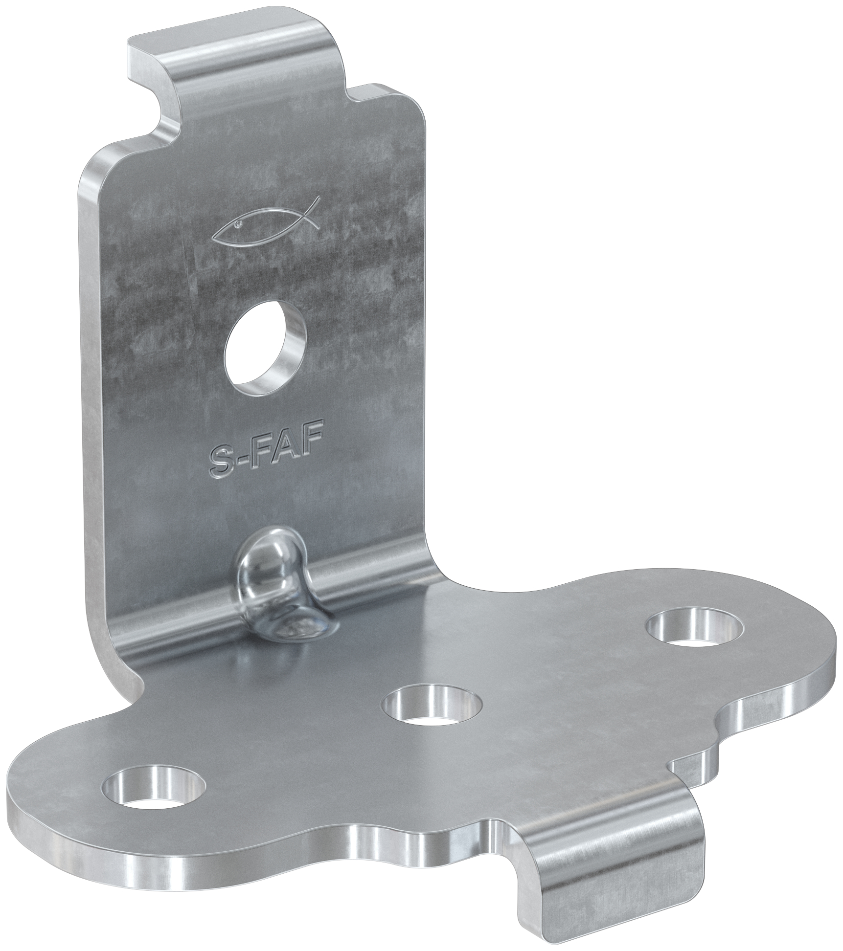 fischer 90°-Verbindungselement S-FAF galvanisch verzinkt