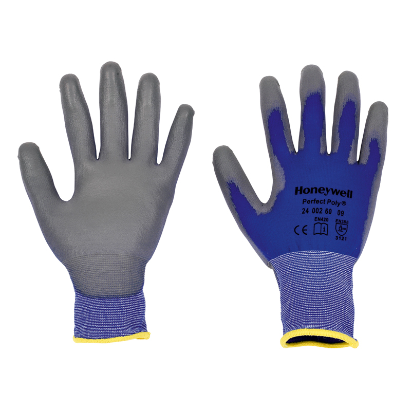 HONEYWELL Schutzhandschuh PERFECT POLY SKIN blau/grau (2400260)