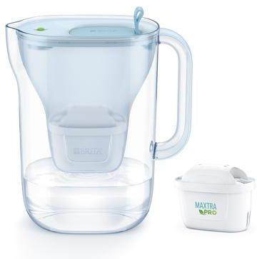 BRITA Wasserfilter Style eco 086213 2,4l inkl. MX PRO gletscherblau