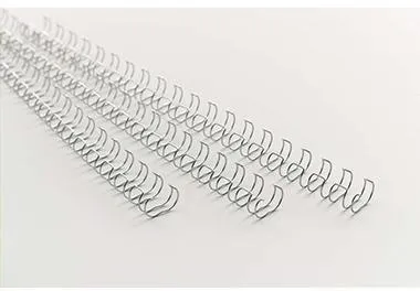 GBC Drahtbinderücken RG810697 DIN A4 10mm silber 100 St./Pack.