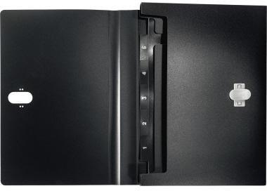 Leitz Projektmappe Recycle 46240095 A4 5Fächer schwarz