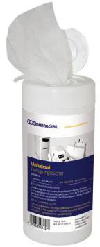 Soennecken Reinigungstuch 4834 feucht f.Kunststoff 100 St./Pack.