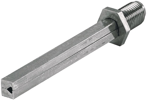 VK FDW-Profilstift 4-KT.10x100mm Fe verz.geteilt M12x1,25 HOPPE