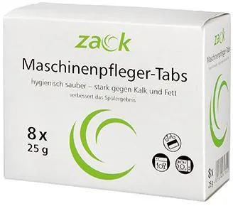 zack Maschinenreiniger Tabs 96692 25g 8 St./Pack