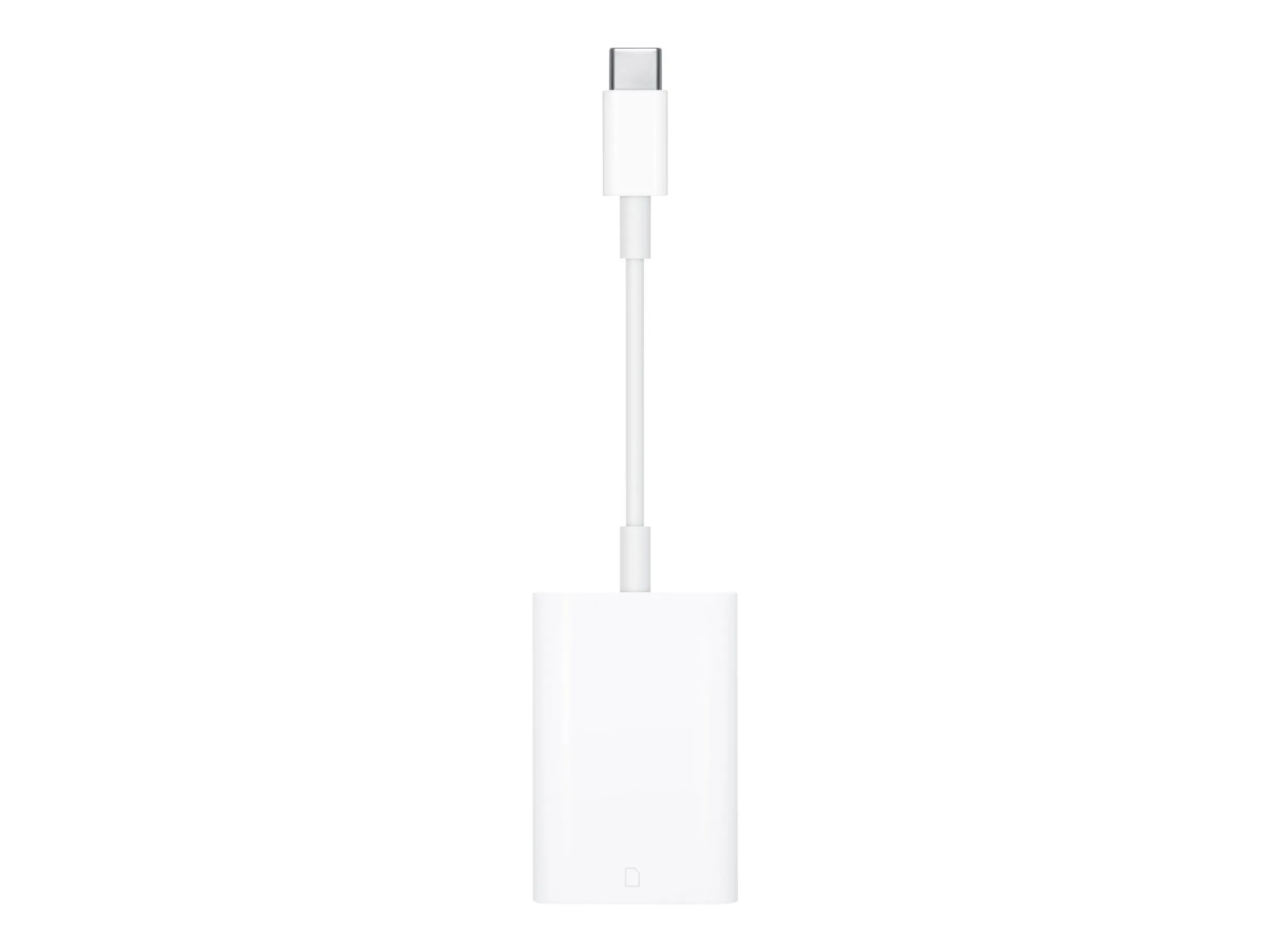 Apple USB-C auf SD Kartenlesegerät, Weiß