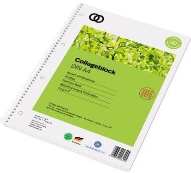 Soennecken Collegeblock oeco 2367 RC A4 80Blatt kariert