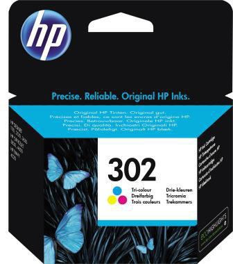 HP Tintenpatrone F6U65AE 302 150Seiten c/m/y