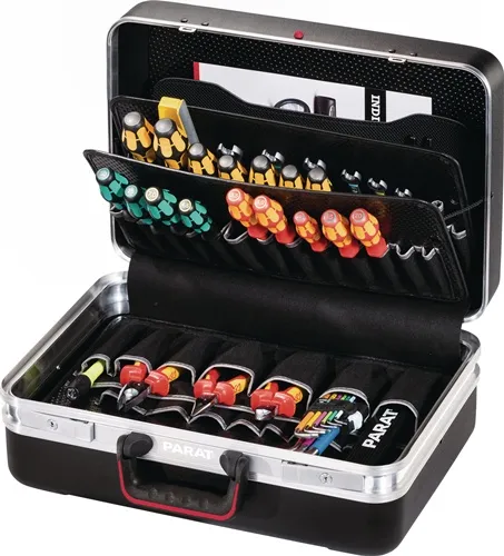 Schalenkoffer CLASSIC Plus B460xT190xH310mm Dop-Alu 27l X-ABS-Ku.,Alu.PARAT