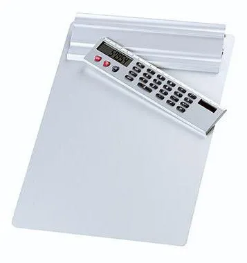 WEDO Klemmbrett 57954 A4 23,0x33,5x1,9cm silber