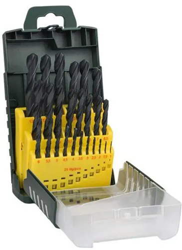 Bosch Metallbohrer-Set HSS-R 25tlg. D.1-13mm Gripbox