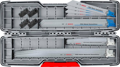 Bosch Säbelsägeblatt-Set PRO Tough Box Demolition 16tlg. BIM 