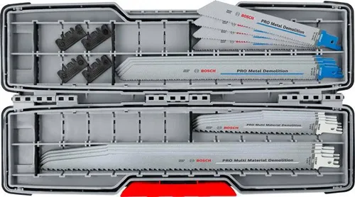 Bosch Säbelsägeblatt-Set PRO Tough Box Demolition 16tlg. BIM