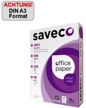 Saveco Kopierpapier Violet Label 100000008 A3 80g ISO 100 500Bl.