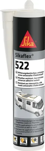 Kleb- u.Dichtstoff Sikaflex®-522 stahlgrau 300ml Kartusche SIKA